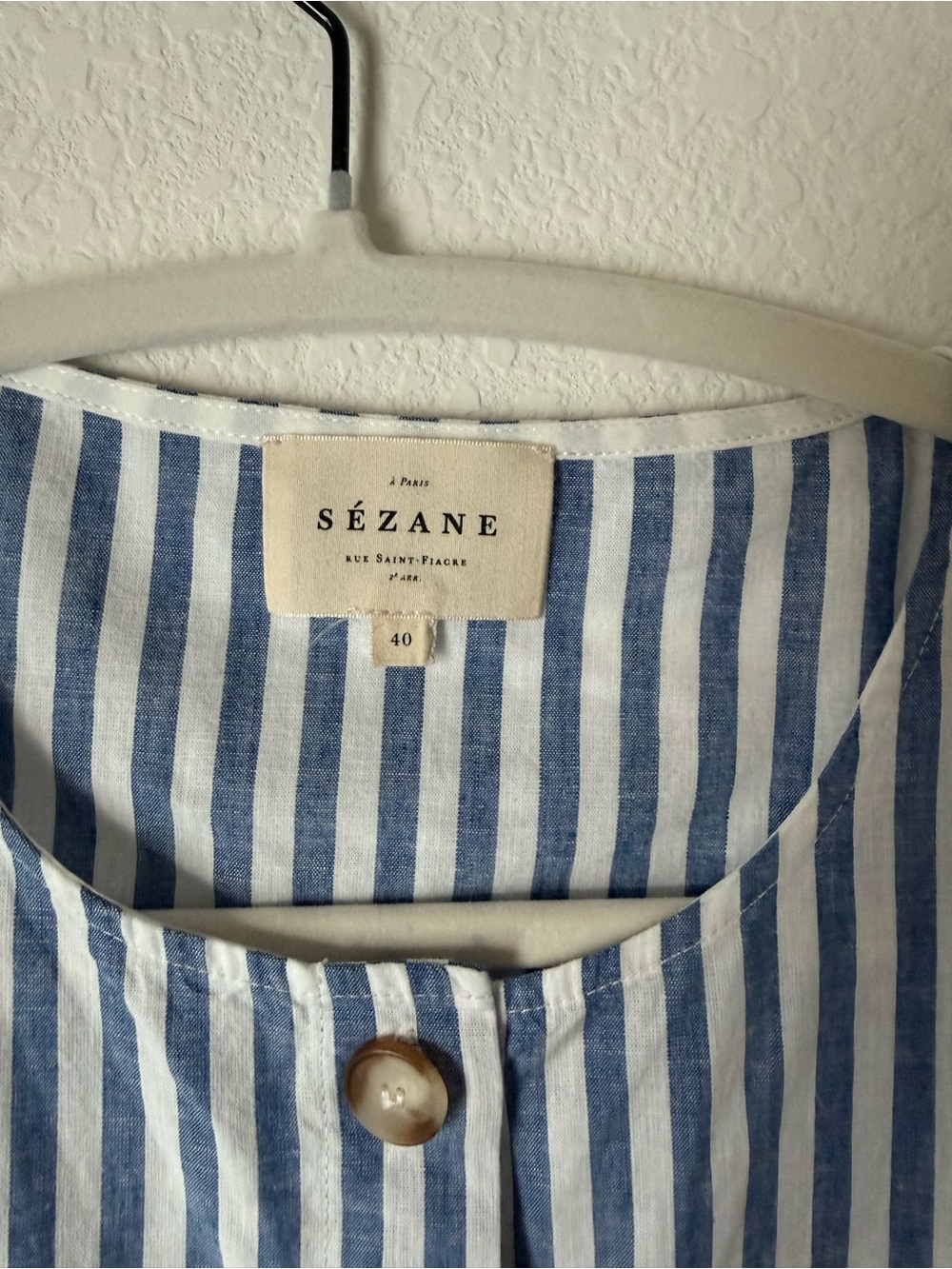 Sezane Roni Blouse (Size 8) - Picture 5 of 6
